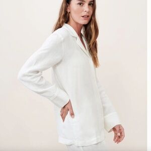 NWT Jenni Kayne Breeze Pajama Top (Ivory)
